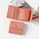 ví nữ gấp 3 da bò thật jeny