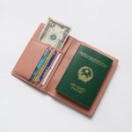 Bao da passport, hộ chiếu da bò thật - Pink Ohara Leather