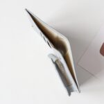 Ví Nữ Gấp Mini Da Bò Thật