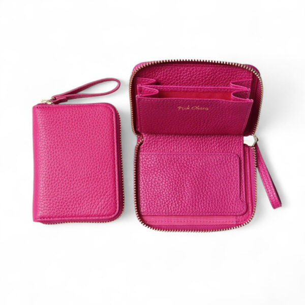 Ví Cầm Tay Nữ Mini Khóa Kéo Vòng