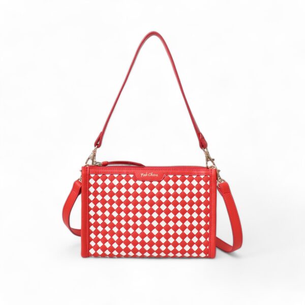 Túi Xách Nữ Đeo Chéo Kẹp Nách Reina Da Đan