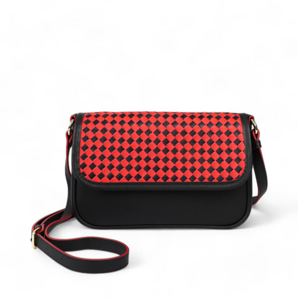 Túi Xách Tay Nữ PINK OHARA Kẹp Nách Clara Da Bò Thật Đan