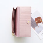 Ví Dài Nữ PINK OHARA Da Bò Thật